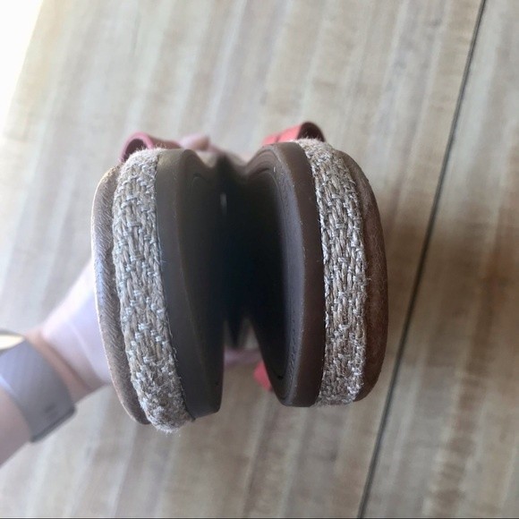 Leather UGG Annice Coral Pink Flip Flops size 8. - Picture 6 of 10